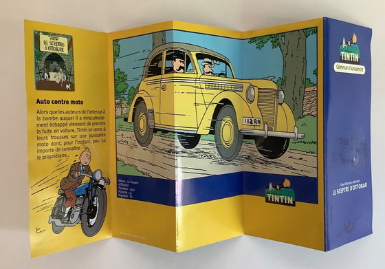 Modelauto’s Kuifje. 2 stuks uit de serie “Hergé Moulinsart 2003. – Decoratieve objecten, Plexiglass, Metal (photo 11 of 12)