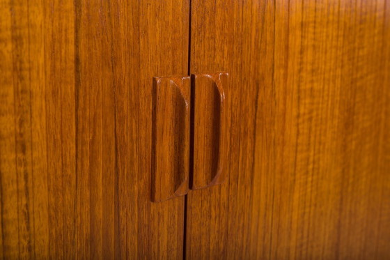 Image 1 of Buffet en teck attribué à Svend Aage Larsen pour Faarup Furniture Factory, Danemark, années 1960