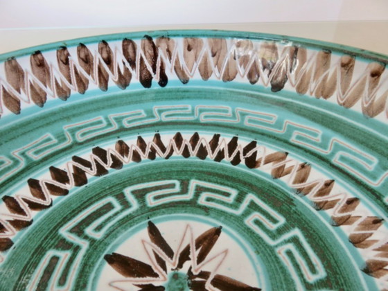 Image 1 of Ensaladera grande de cerámica Robert Picault, firmada, Francia, 1960