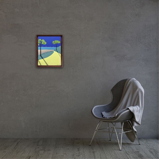 Image 1 of Acrilico su telaio in tela 41x33cm.