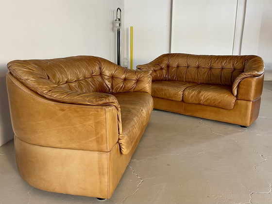 Image 1 of Ensemble de canapés vintage (2 pièces)