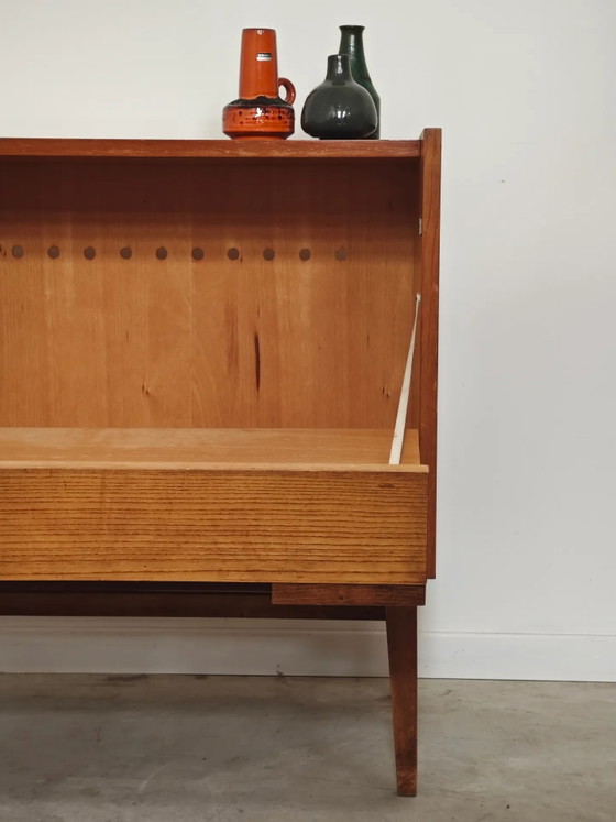 Opbergkist of minibar van Frantisek Mezulanik voor Up Zavody – Barkrukken, Wood, Mid Century Modern (photo 9 of 21)