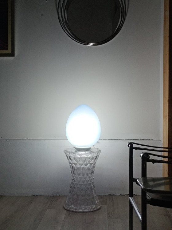 Lámpara Siba modelo Egg 5178, década de 1980 – Lámparas de mesa, Glass (photo 5 of 7)