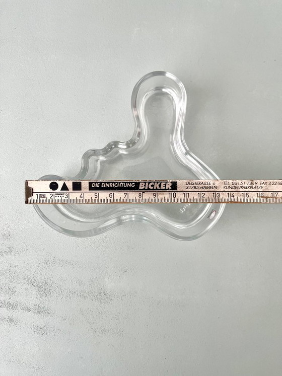 Image 1 of Bol Alvar Aalto en verre Ittala, finition transparente, design