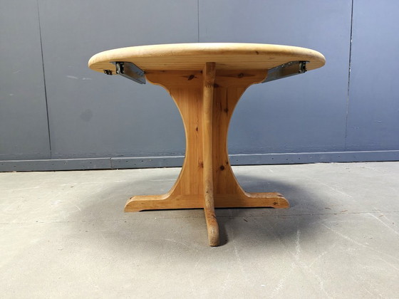 Image 1 of Rainer Daumiller style pine wood  Dining Table, 1970s
