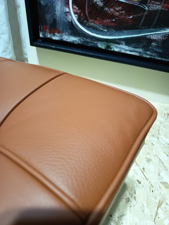 Image 1 of Sillones KNOLL Studio Barcelona (NUEVA Serie 2026) en piel natural (color coñac)