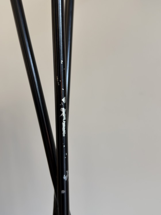 Mid-Century Modern Tripod Floor Lamp with Three Adjustable Shades, and Brass Details, 1960s – Vloerlampen (photo 14 of 15)