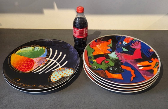 Image 1 of Seis platos "El sabor del arte" (Proeven van Kunst)