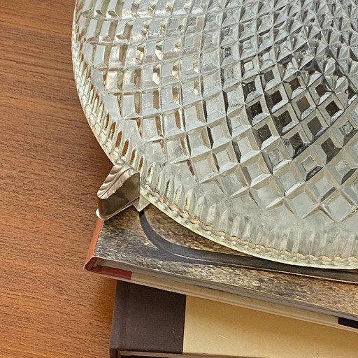 Large antique-style glass ceiling light – plafondlampen (photo 2 of 9)