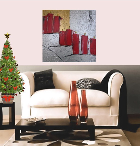 Image 1 of Candele per dipingere a Natale (2)