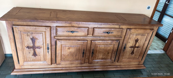 Image 1 of Rustic Solid Dining Room Set