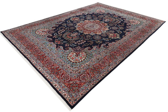 Image 1 of Alfombra persa Kirman 4,18 x 3,05 Alfombra oriental fina n.º 1076