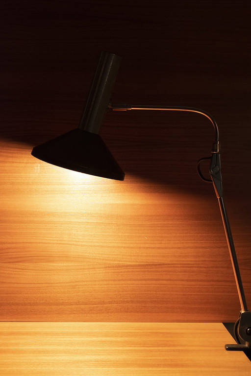 Vintage Hillebrand clamp lamp