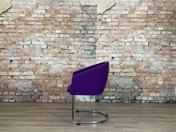 Artifort Megan morado - tela | René Holten, Sillas de comedor, Textil, Cromo, Púrpura, Modern (foto 4 de 12)