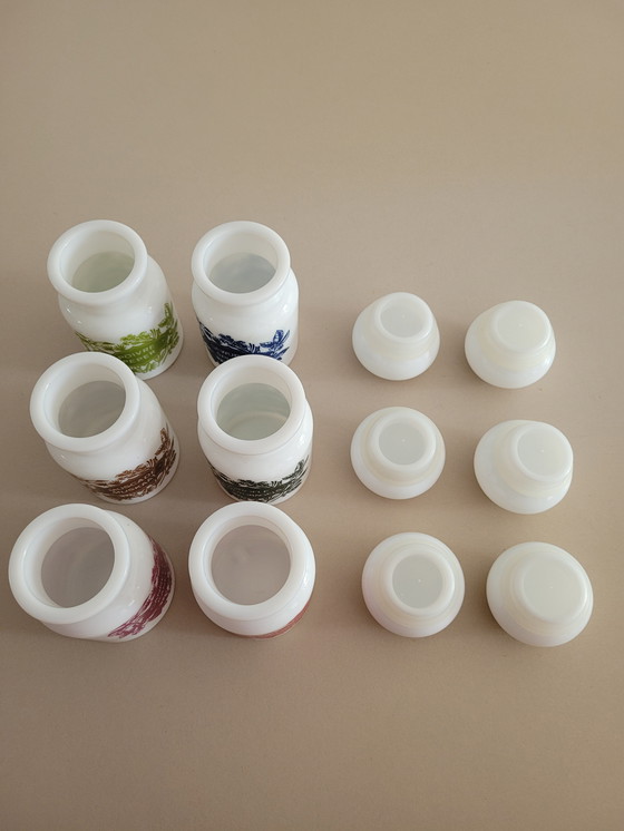 Image 1 of Macetas de opalina para hierbas