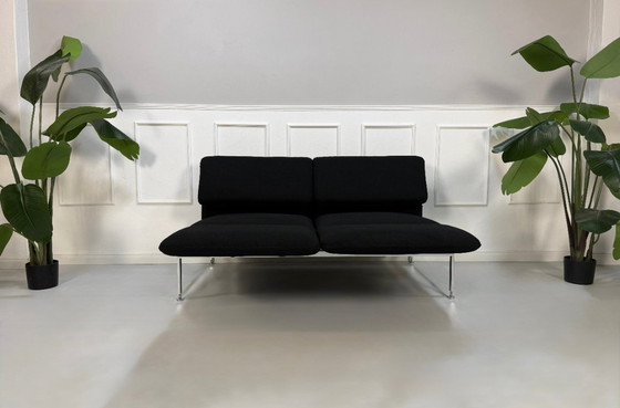 Image 1 of Brühl Roro Medium Fabric Black Sofa