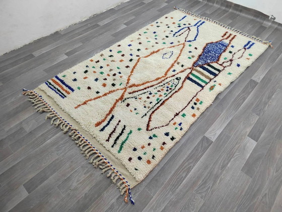 Alfombra marroquí de pura lana 2,5 x 1,5 m – Wool (photo 7 of 11)