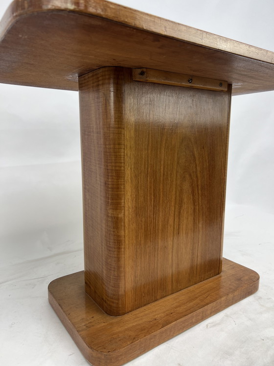 Image 1 of Table basse Art déco en bois d'érable, années 1920, Pays-Bas