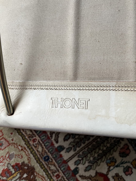 Image 1 of Thonet s34 vintage tubular frame chair