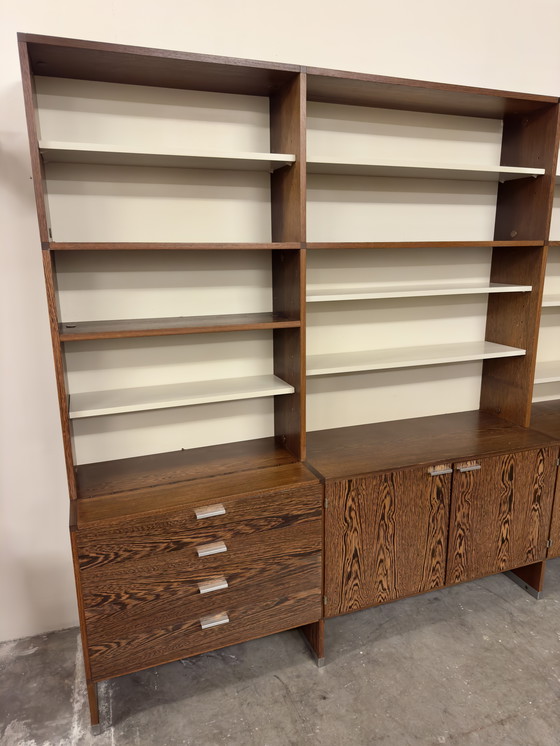 Image 1 of Pastoe vrijstaand made to measure wandmeubel – Wengé 