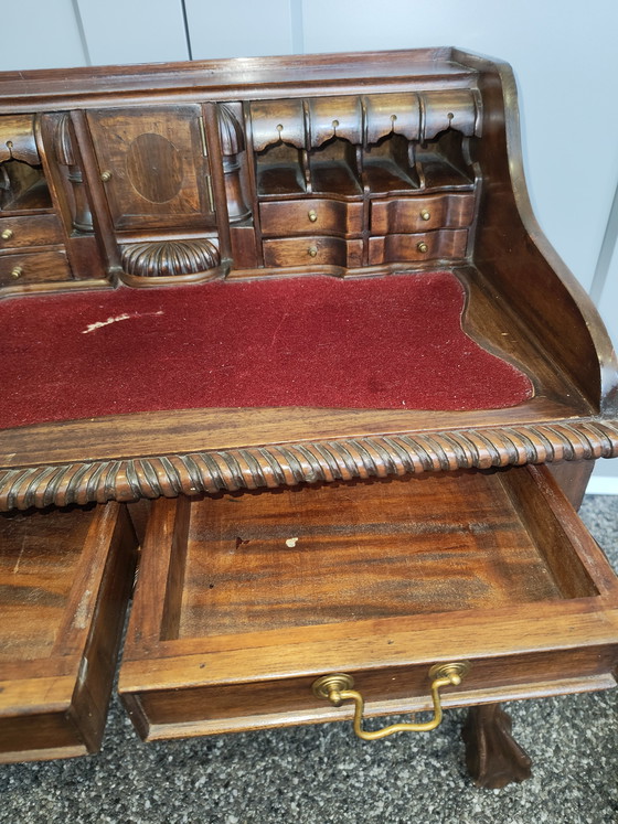 Image 1 of Mini chippendale secretaire 