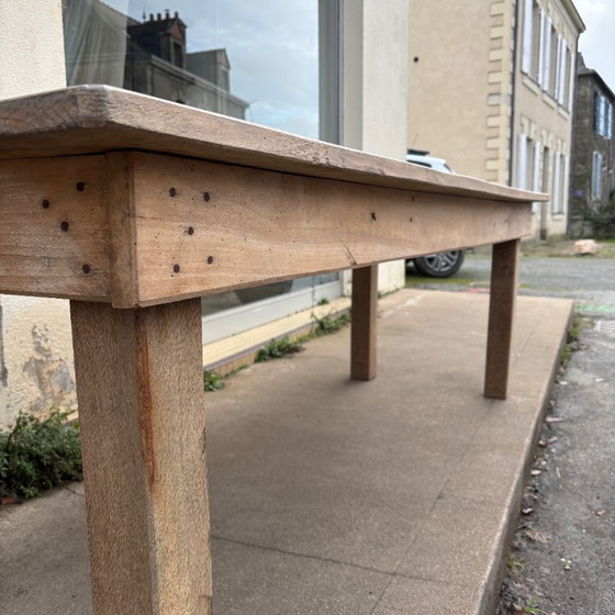 Image 1 of Table de Ferme en Bois