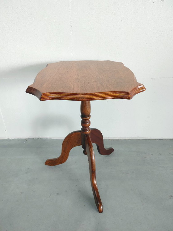 Image 1 of Vintage/antique (mahogany) wooden side table plant table coffee table