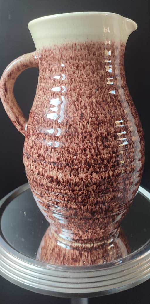 Jarra Accolay de cerámica vintage firmada