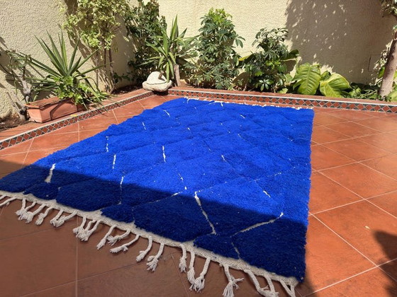 Tappeto Berbero Blu in Lana 220/300cm – Tappeti, Wool (photo 3 of 8)
