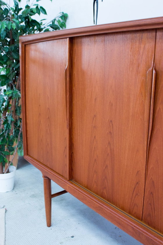 Image 1 of Aco Mobler Axel Christensen Highboard Dressoir Vintage Teakhout