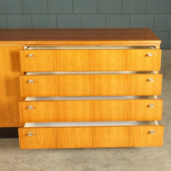 Midcentury Walnut Sideboard/Dressoir – 1960s – Wood (photo 12 of 18)