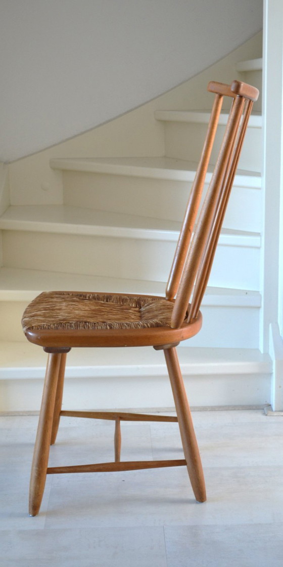 Image 1 of 4 x vintage dining chair Arno Lambrecht