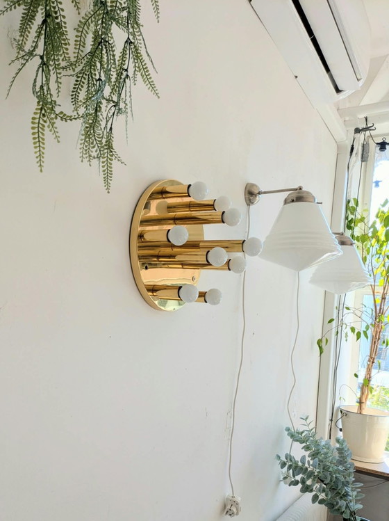 Plafoniera/lampada da parete vintage Solken Leuchten – Plafoniere, Ottone (photo 5 of 10)