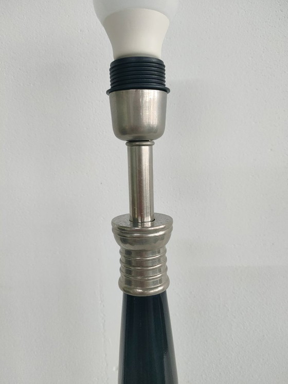 Beautiful Set of 60 cm Hollywood Regency/Neo Classic Art Deco Style Tall Vintage Table Lamps (Metal) (photo 11 of 18)