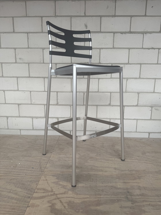 Image 1 of 2x Fritz Hansen Ice Barhocker