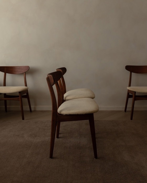 Image 1 of Set di 4 sedie da pranzo CH30 di Hans J. Wegner per Carl Hansen & Søn