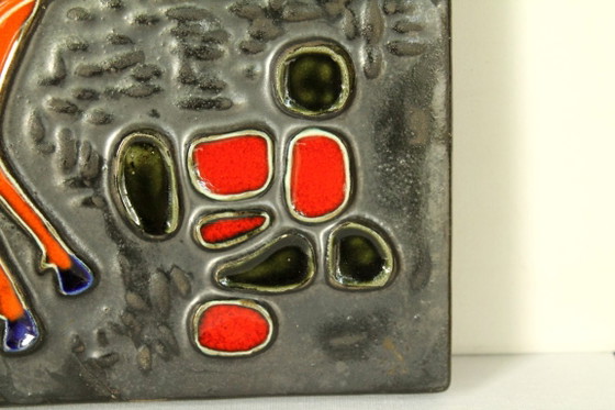Ruscha Keramik Wall Panel – 'Pferd' (1960s/'70s) – Wall decoration, Ceramic (photo 5 of 11)