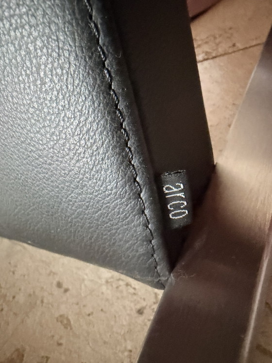 2 Design Stühle der Marke Arco – Sessel, Leather, rvs (photo 6 of 6)