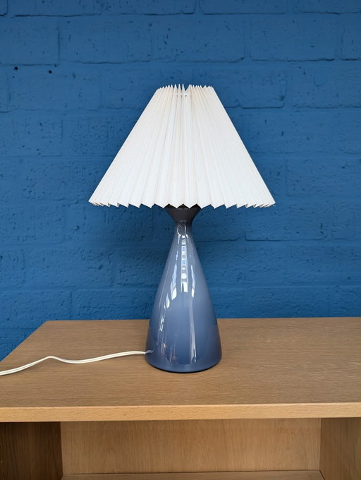 Lampe de table vintage en céramique, design danois des années 60, Holmegaard