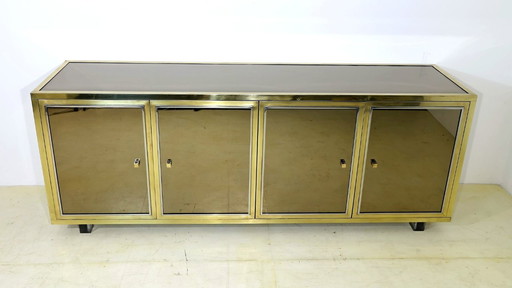 Groot Frans Modern Spiegelend Dressoir van Michel Pigneres