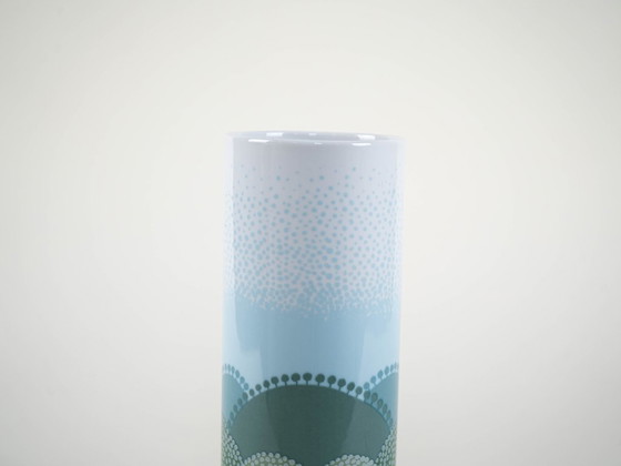 Image 1 of Porcelain vase, European design, 1970s, designers: A. Pozzi & I. Rabuzin, manufacturer: Rosenthal