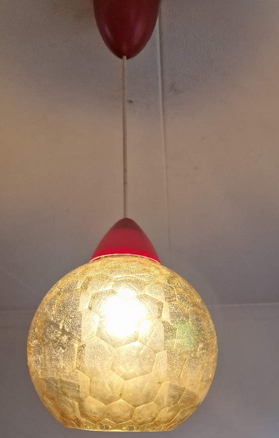 Image 1 of Vintage bol bubbelglas  ice glass tube 