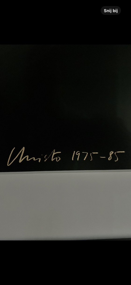 Image 1 of Christo und Jean Claude "Le Pont Neuf Empaqueté".