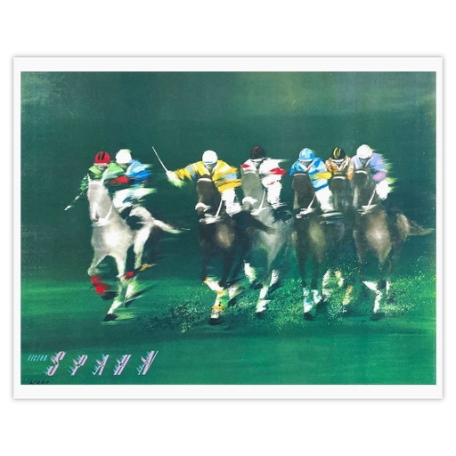Victor SPAHN Cavaliers poster 1987