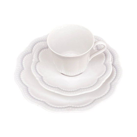 Image 1 of Schirnding Bavaria Frühstücksservice – 1960er Jahre, signiert, Art-déco-Porzellan