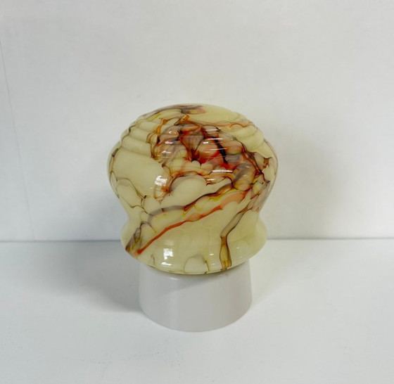 Image 1 of Art deco Thabur plafondlamp fraaie aders vintage lamp