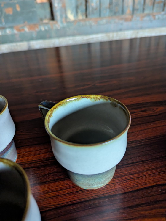 Image 1 of 5x cup/saucer Bing Grøndahl/ Jens Quistgaard Denmark