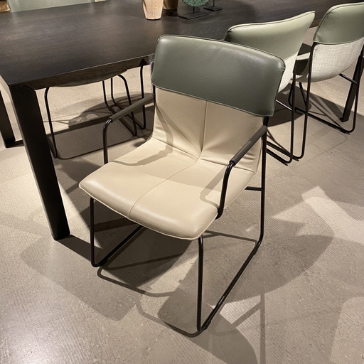 Leolux Ditte Esszimmerstuhl mit Armlehnen (2er-Set) – eetkamerstoelen, Leather (photo 2 of 5)