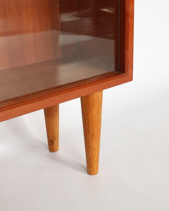 Image 1 of Libreria vintage in teak, vetrina, mobili retrò