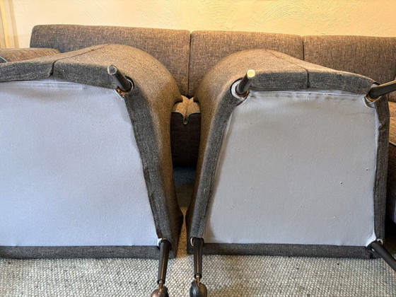 Image 1 of 2x De Padova - Fauteuil Tondo 05 de Vico Magistretti